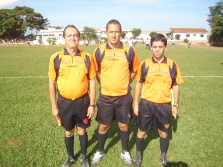 Final da Copa Mocoquinha 2011-Pena, Odilon e Rafinha, os Ã¡rbitros